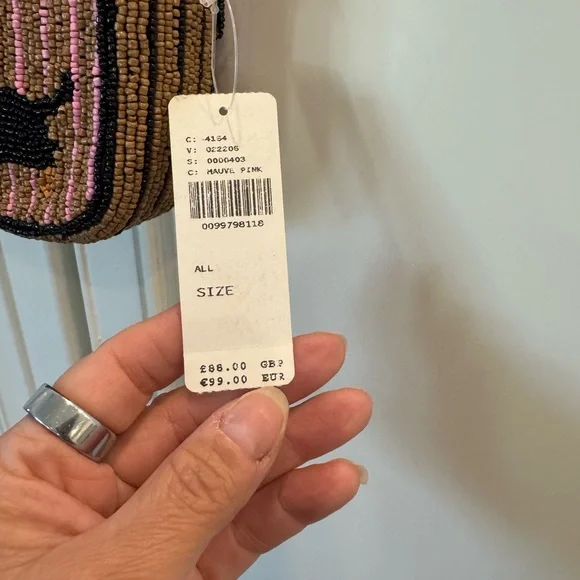 Anthropologie Fiona Dachshund Beaded Bag - Picture 4 of 6